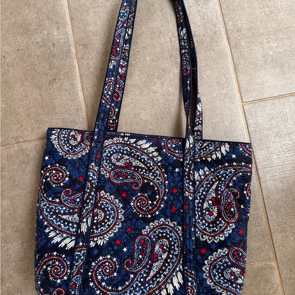 Vera Bradley Summer Stars tote bag purse - Picture 2 of 9